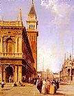 St Mark's Square, Venice by Edward Pritchett